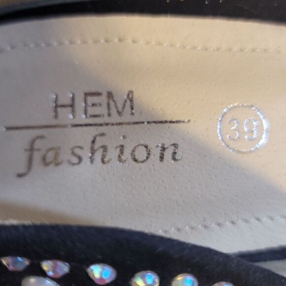 BRAND NEW HEM FASHION Closed Toe PEARL STUDDED PLATFORM HIGH HEEL PUMP - Picture 15 of 16